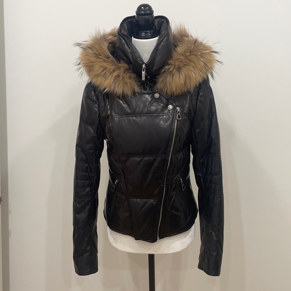 Rudsak leather puffer